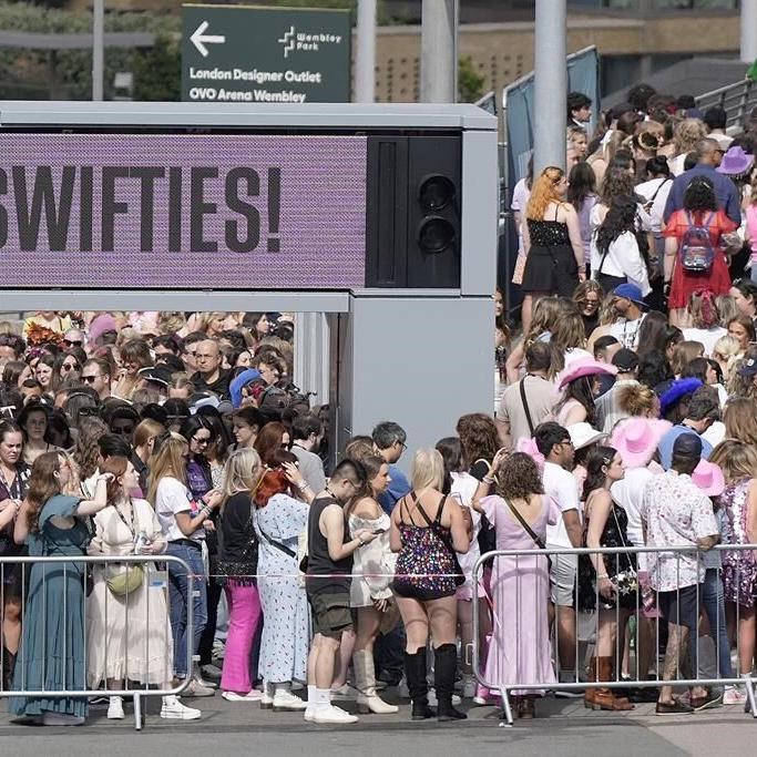 Most events geared at Swifties not officially 'Taylor's Version'